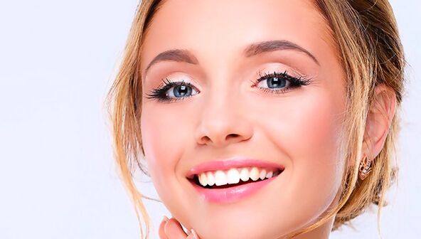 Bella pelle del viso